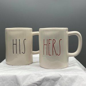BRAND NEW Rae Dunn HIS & HERS set